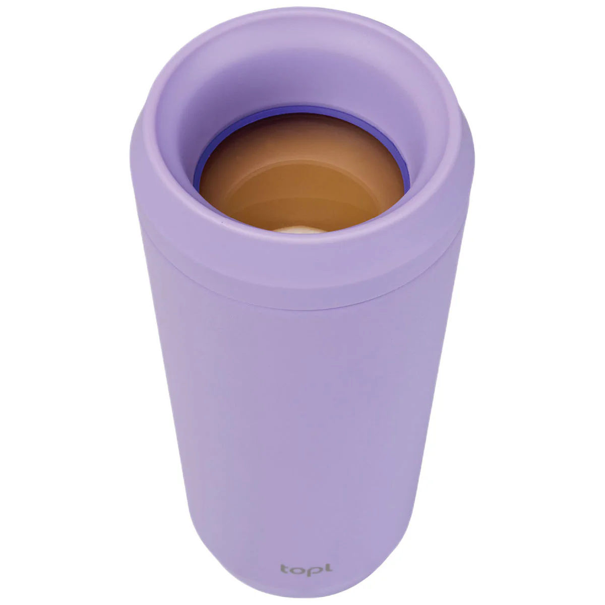 TOPL Purple 16 oz. Double Wall, Recycled Stainless Steel 360° Tumbler - Image 2