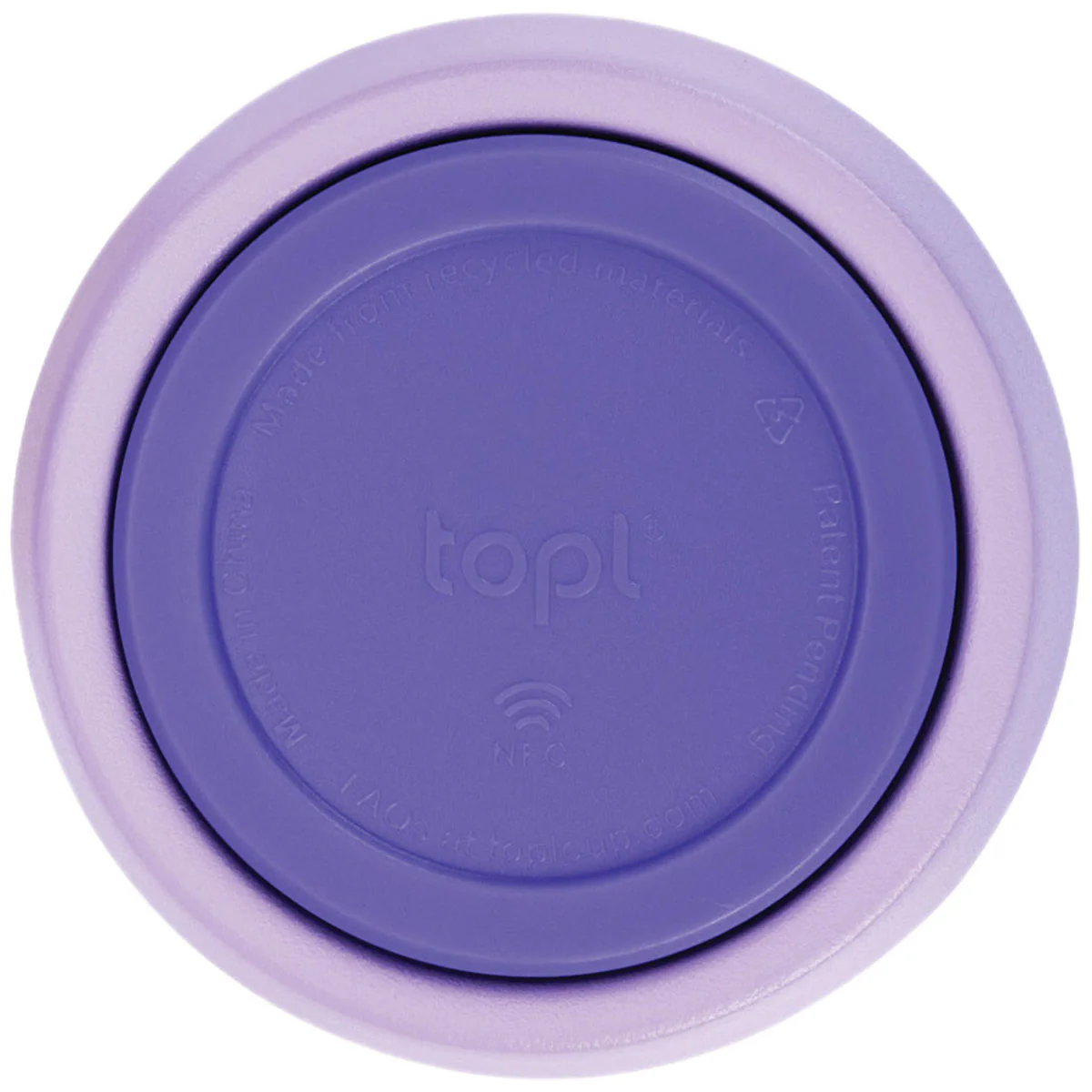 TOPL Purple 16 oz. Double Wall, Recycled Stainless Steel 360° Tumbler - Image 5
