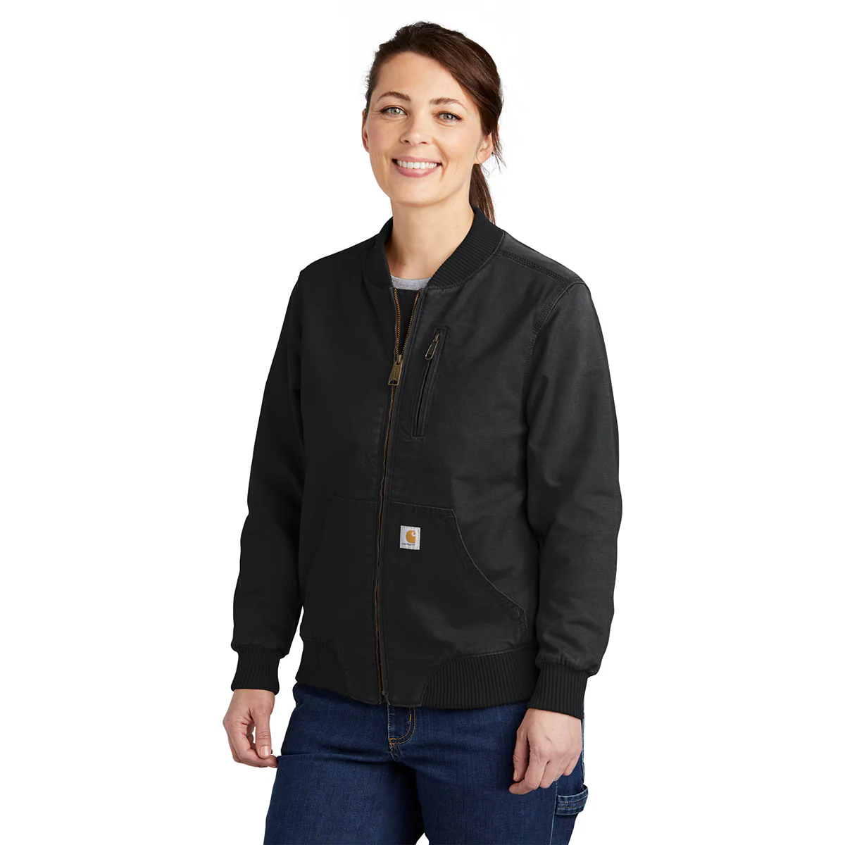 Carhartt Women's Black Rugged Flex Crawford Jacket - Image 3