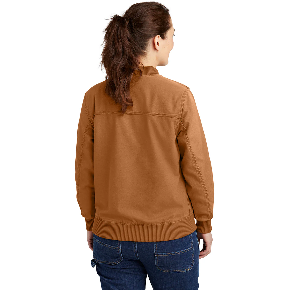 Carhartt Women's Carhartt Brown Rugged Flex Crawford Jacket - Image 4