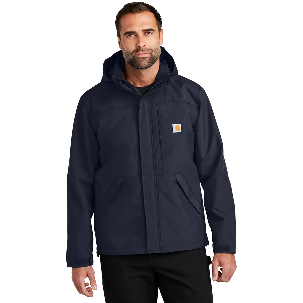 Carhartt Men's Navy Storm Defender Shoreline Jacket - Image 3