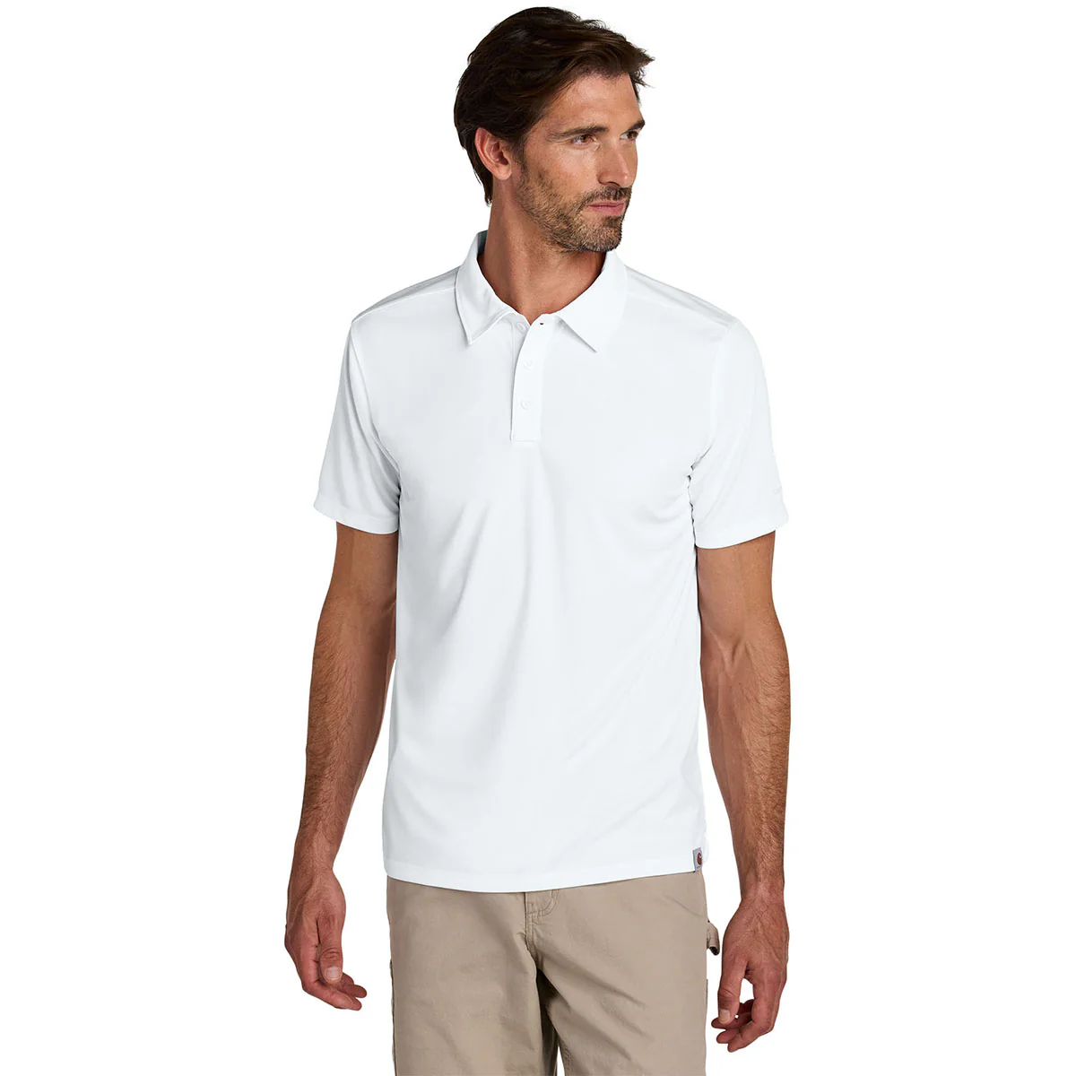 Carhartt Men's White Force Sun Defender Polo - Image 3