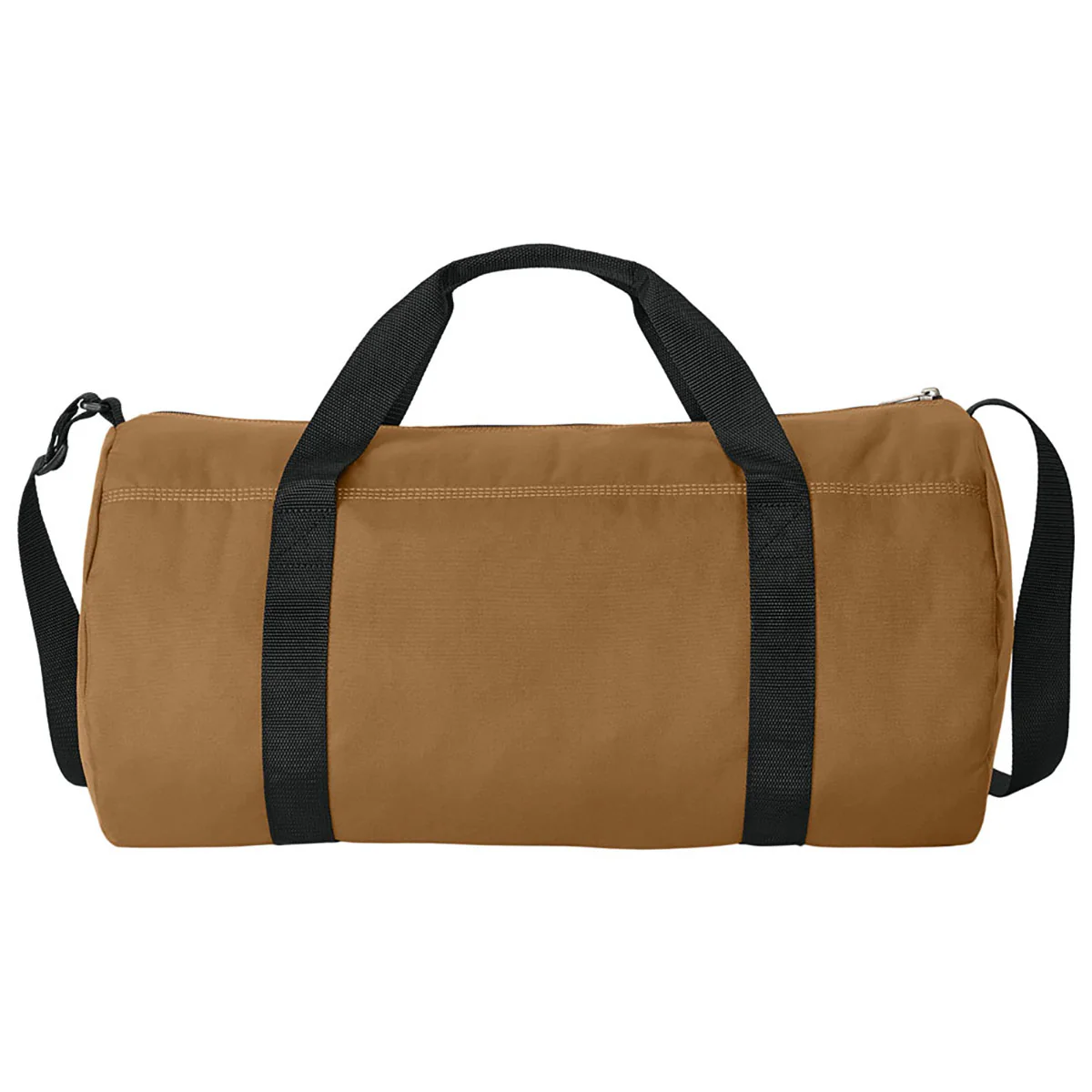 Carhartt Carhartt Brown Canvas Packable Duffel with Pouch - Image 5