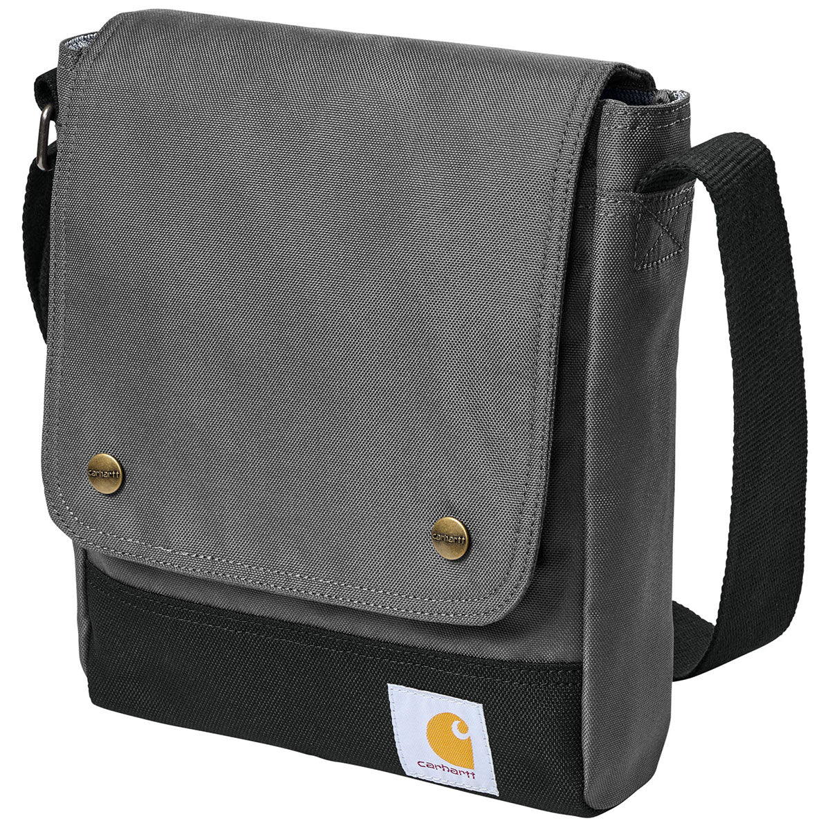 Carhartt Grey Crossbody Snap Bag - Image 3
