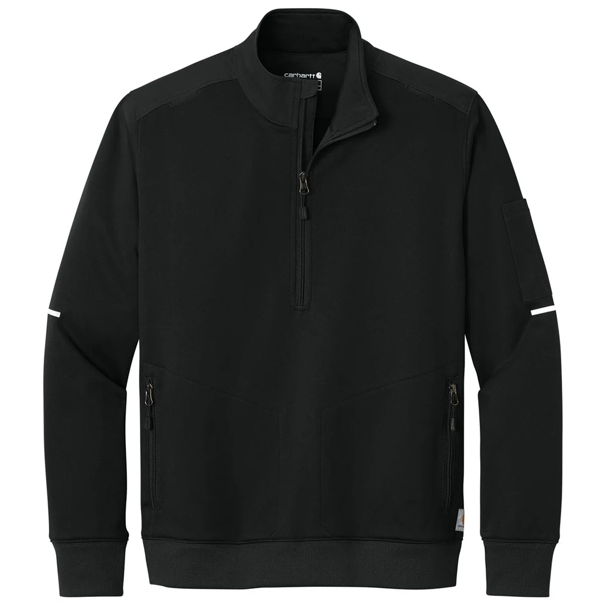 Carhartt Men's Black FLD & RSCU 1/2-Zip Mid-Layer