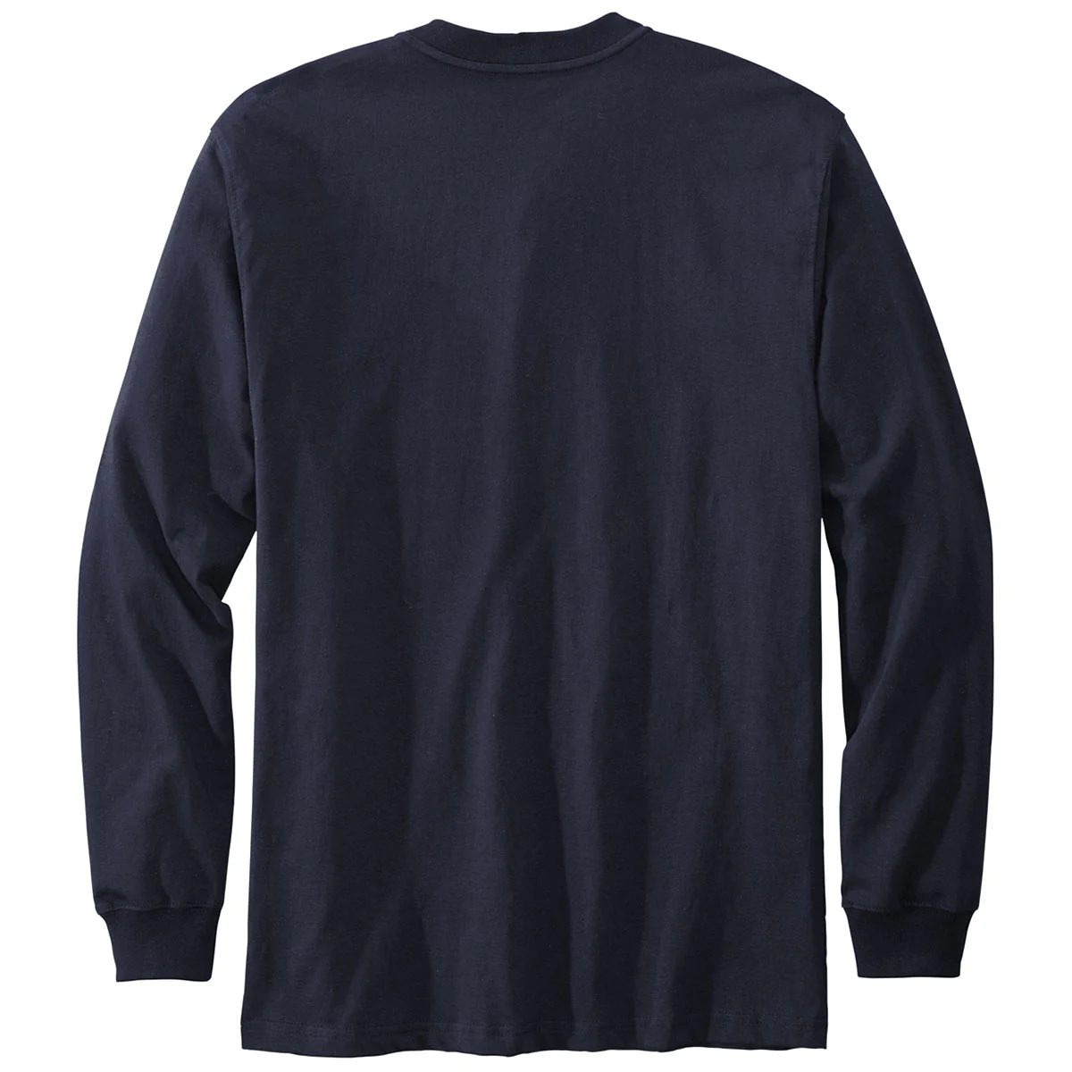 Carhartt Men's Navy Long Sleeve Henley T-Shirt - Image 2