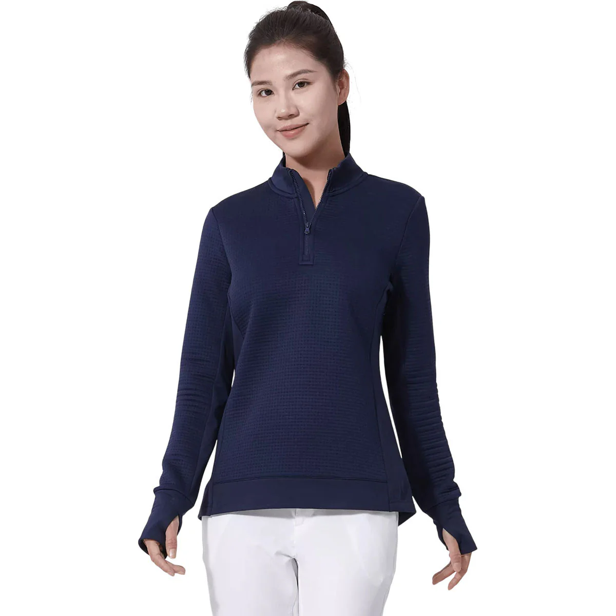 Levelwear Women's Navy Cushion Pullover - Image 4