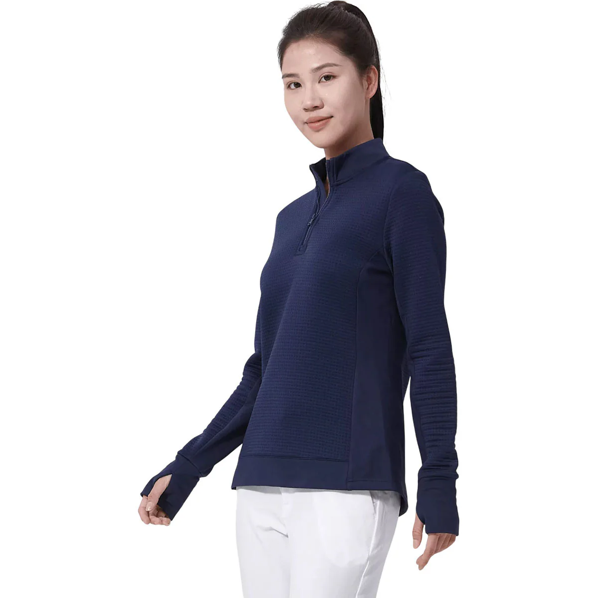 Levelwear Women's Navy Cushion Pullover - Image 6