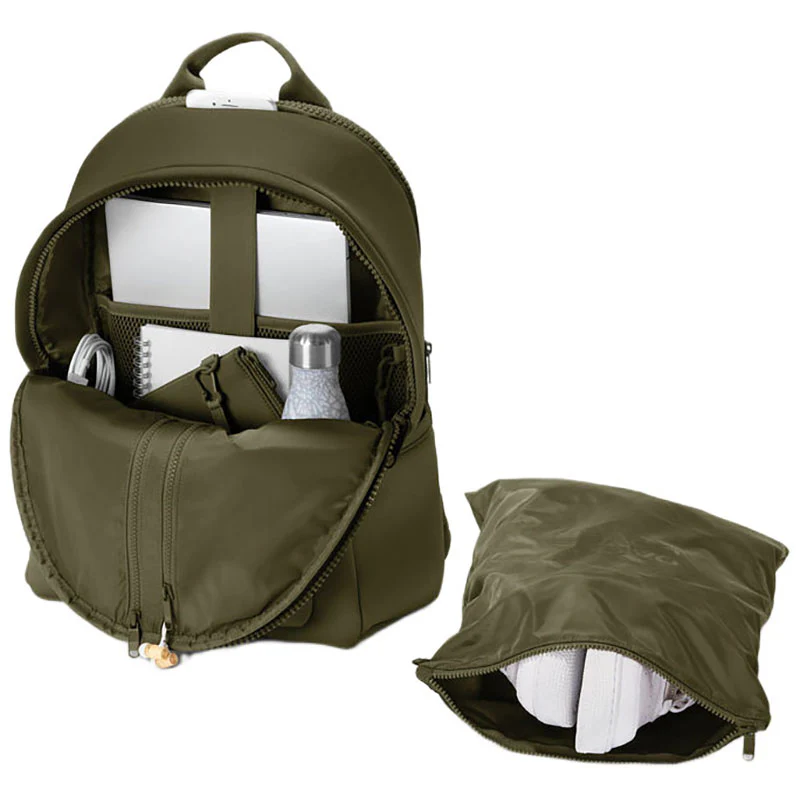 Dagne Dover Dark Moss Dakota Neoprene Backpack - Large - Image 5