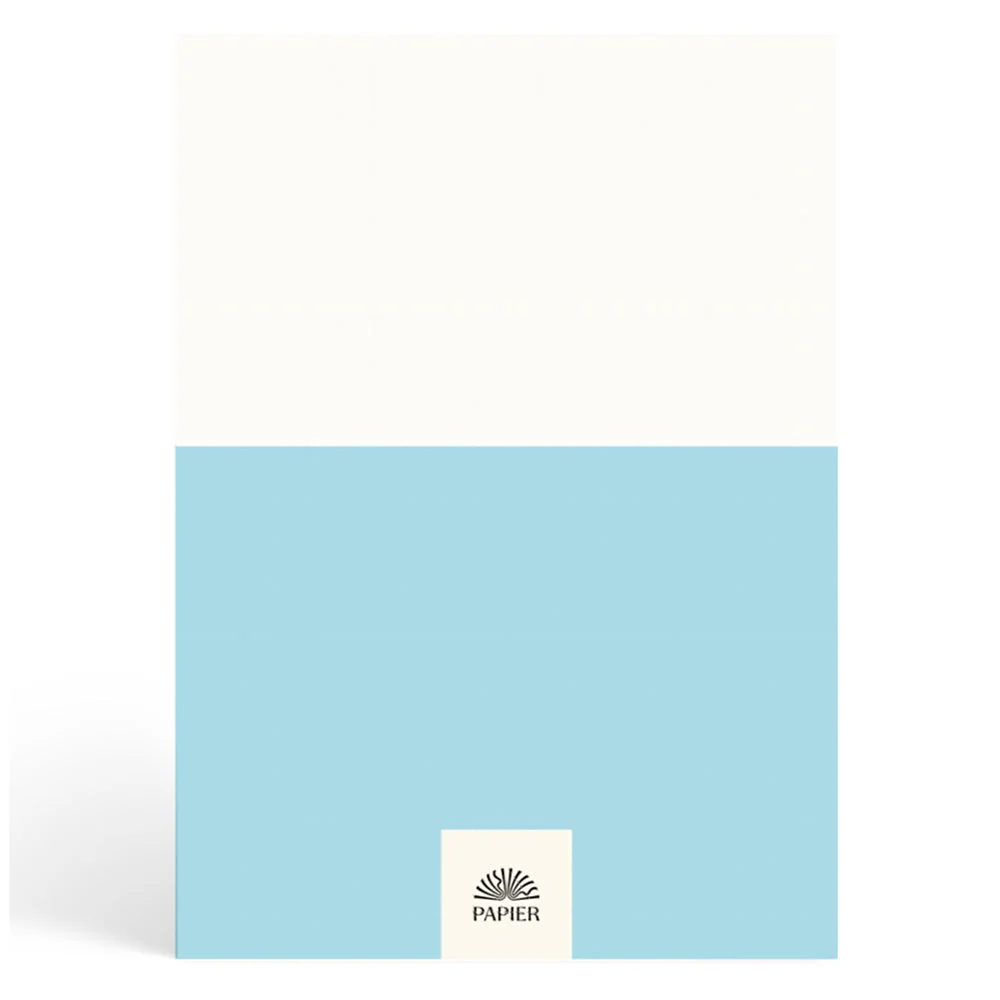 Papier Mid Blue Demi Calendar Year Planner - Image 2