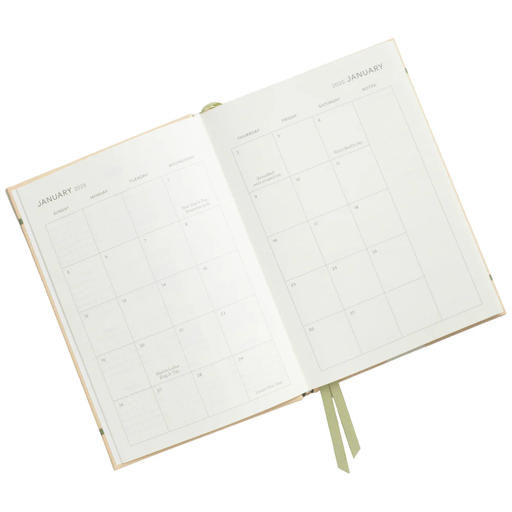 Papier Ink Black Demi Calendar Year Planner - Image 4
