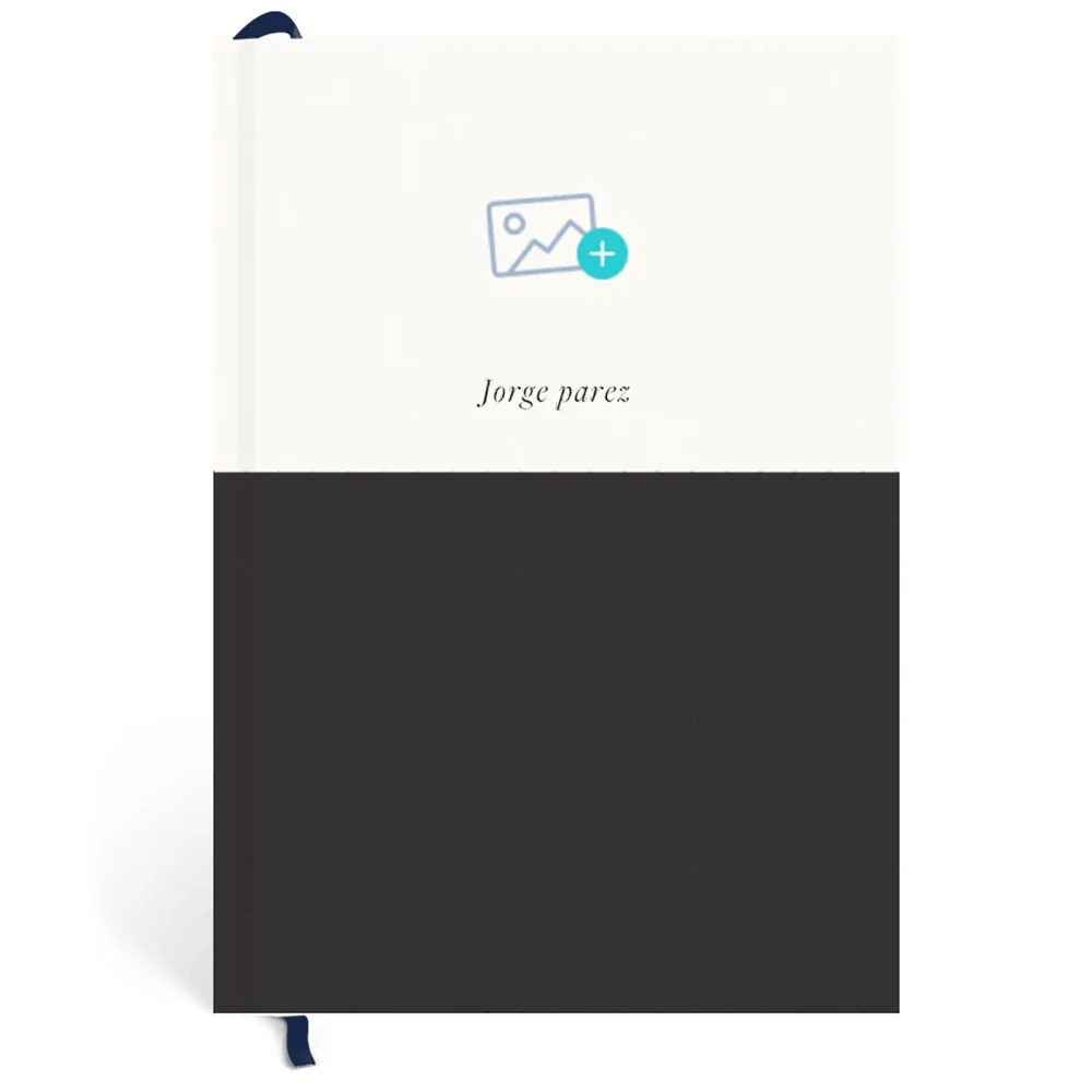 Papier Ink Black Demi Recipe Journal