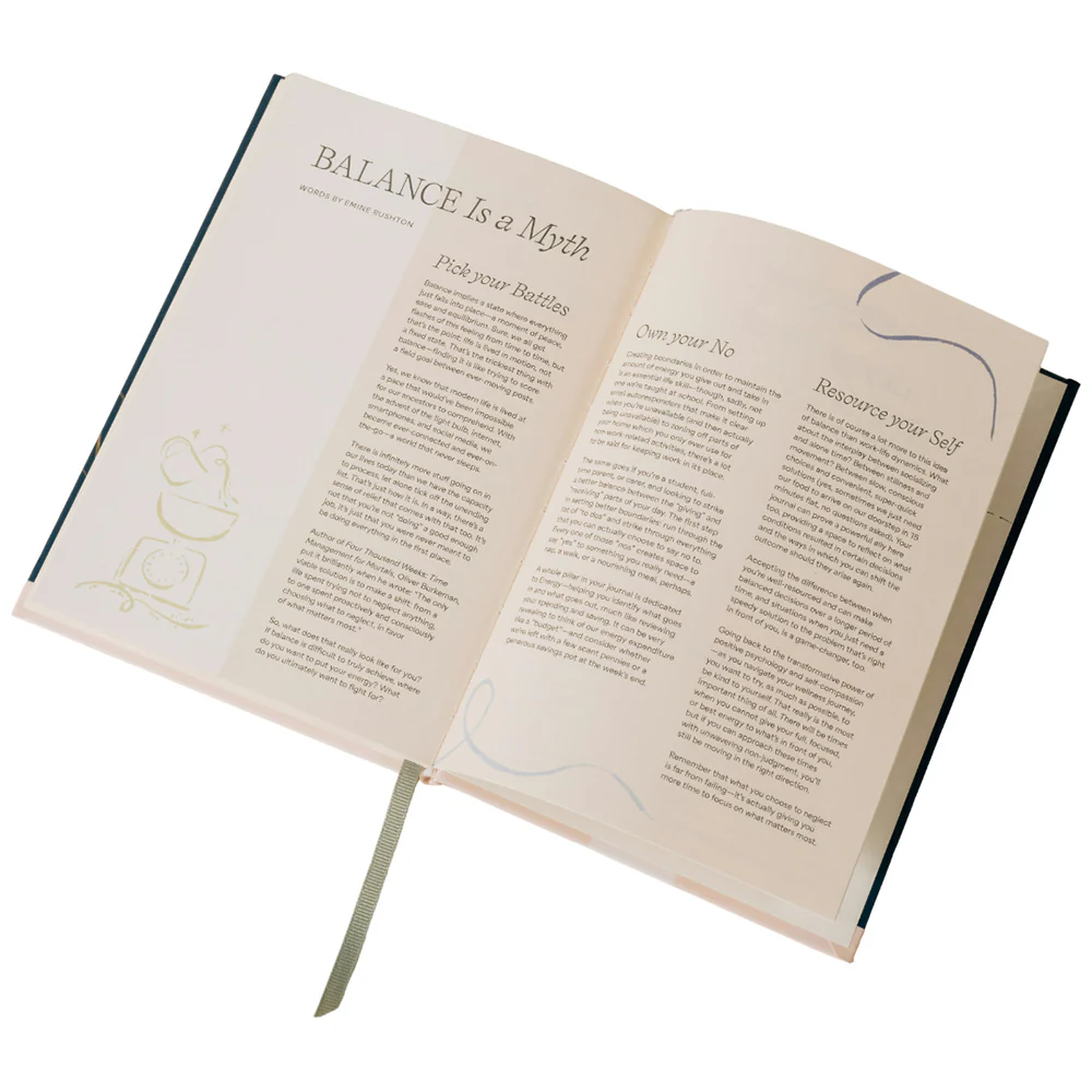 Papier Bright Pink Demi Wellness Journal - Image 3