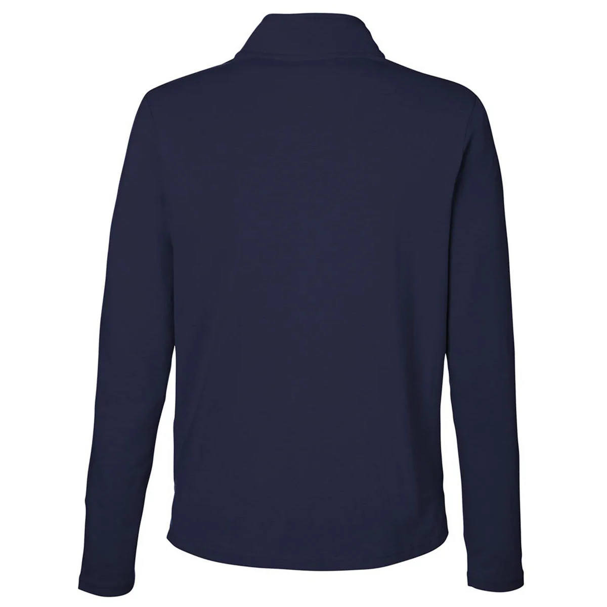 Devon & Jones Women's Navy Raleigh Stretch Quarter-Zip Pullover - Image 2