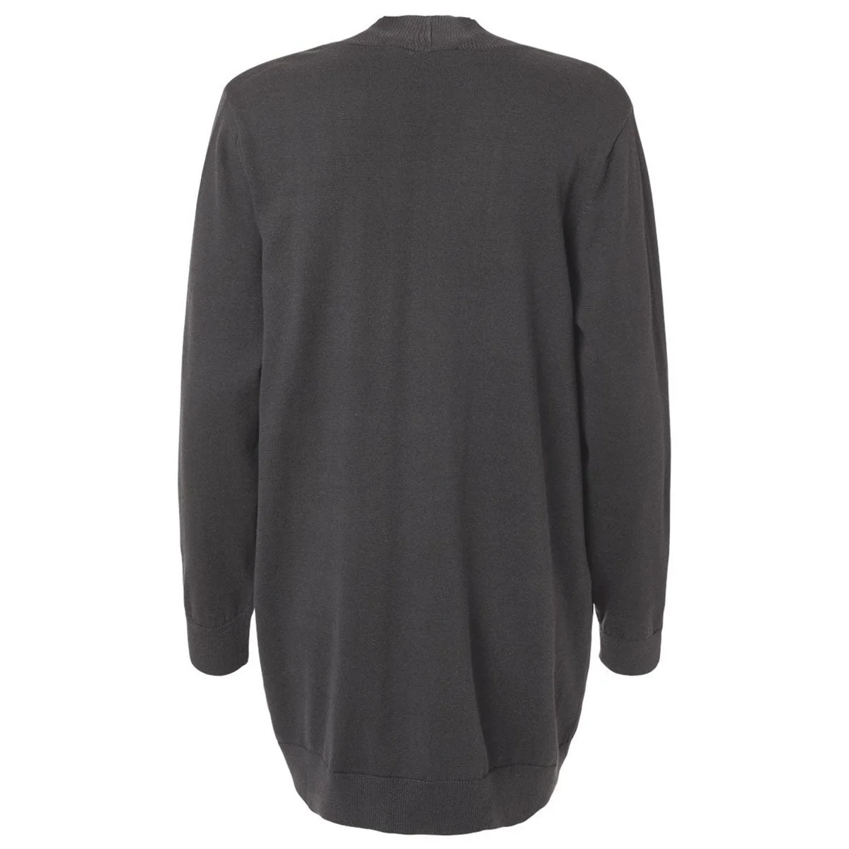 Devon & Jones Women's Graphite New Classics Open Cardigan Sweater - Image 2