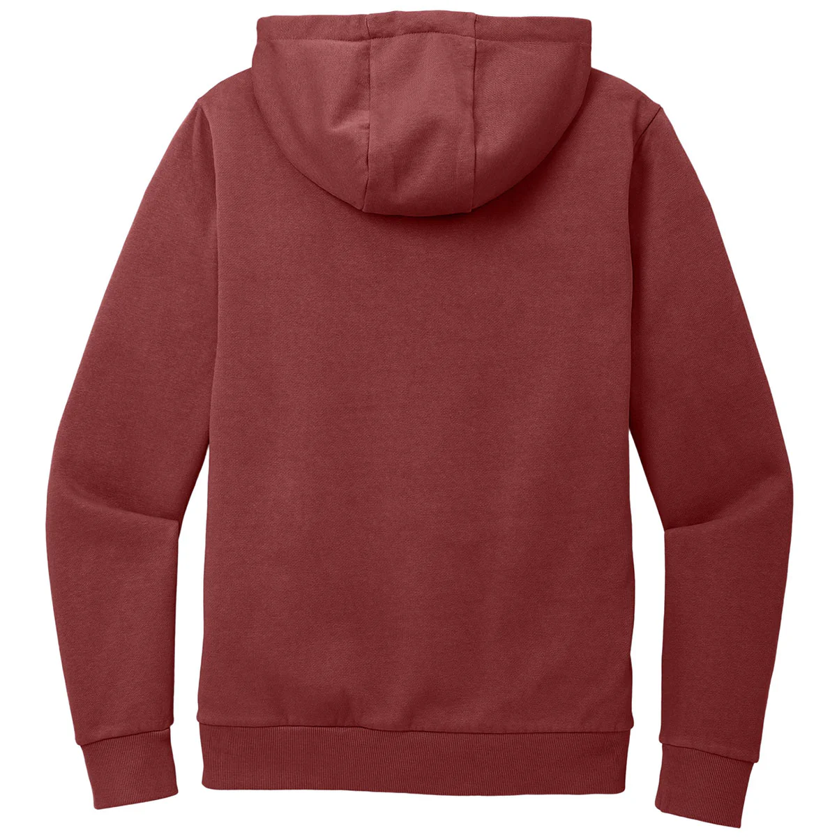 District Men's Garnet Wash Fleece Hoodie - Image 2