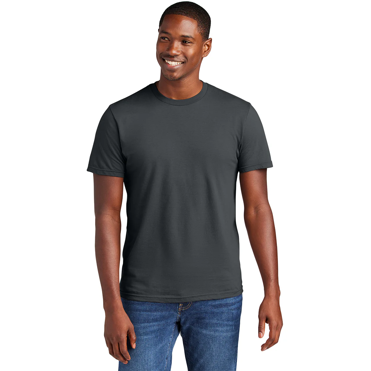 District Men's Charcoal Very Important Tee - Image 3