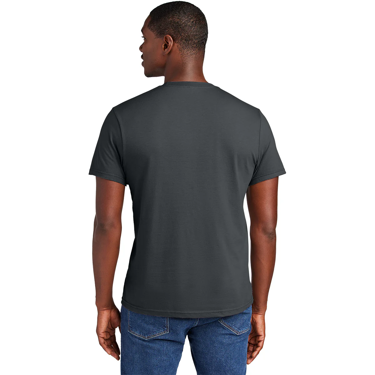 District Men's Charcoal Very Important Tee - Image 4