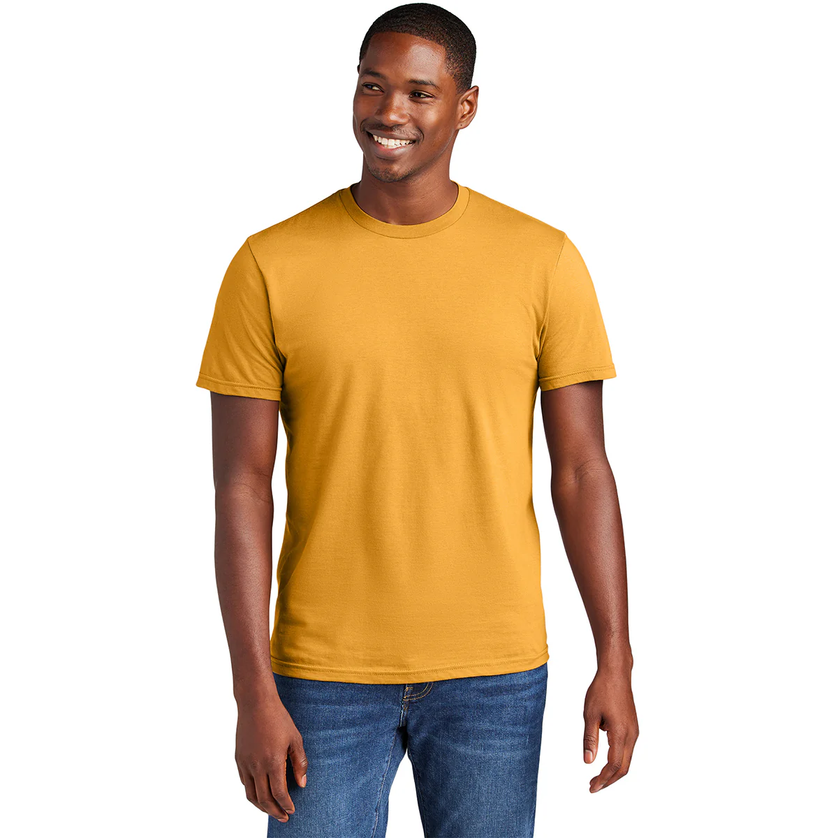 District Men's Gold Very Important Tee - Image 3