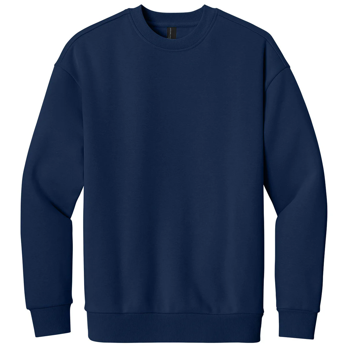 District Men's Dark Royal V.I.T. Heavyweight Fleece Crew