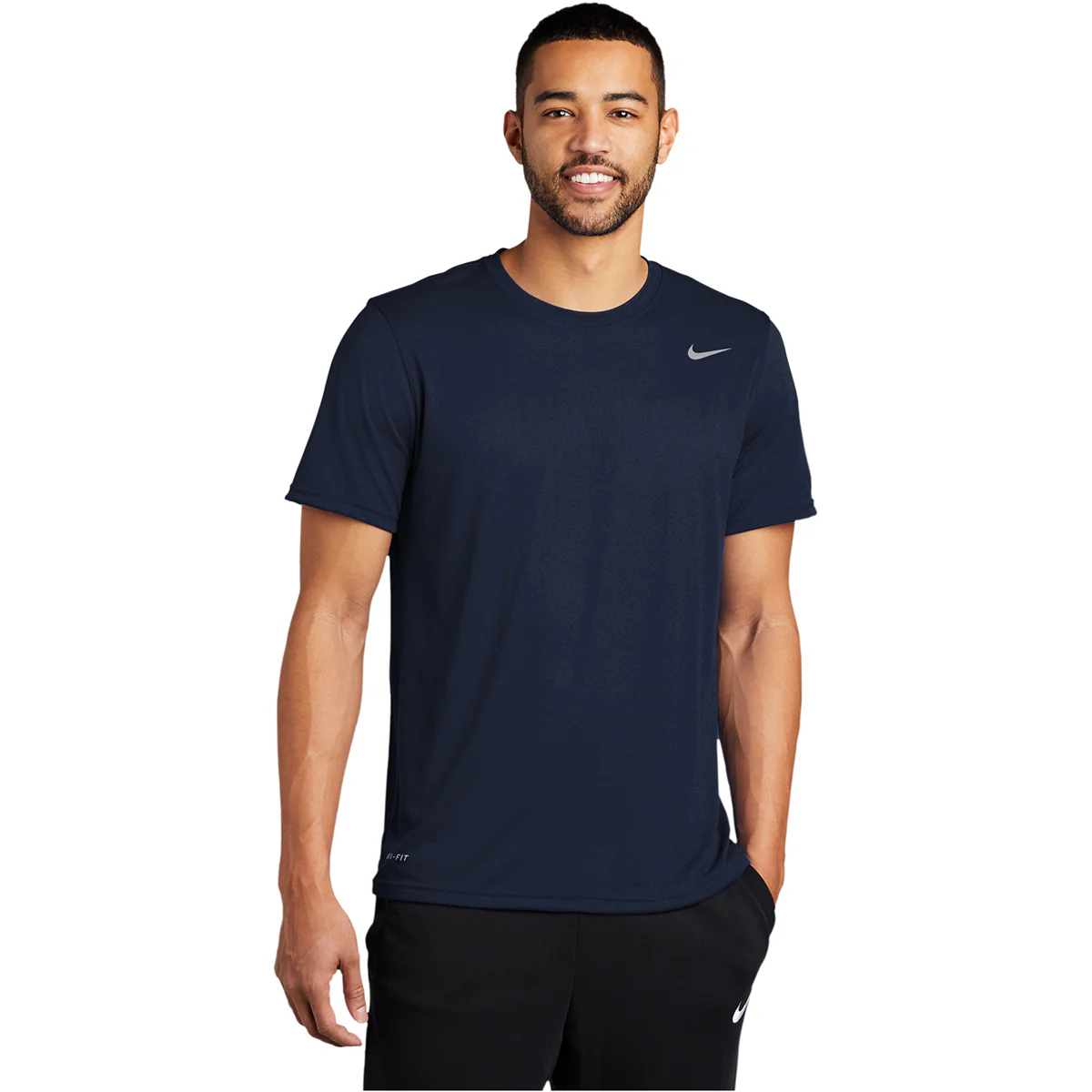 Nike Men's College Navy Team rLegend Tee - Image 3