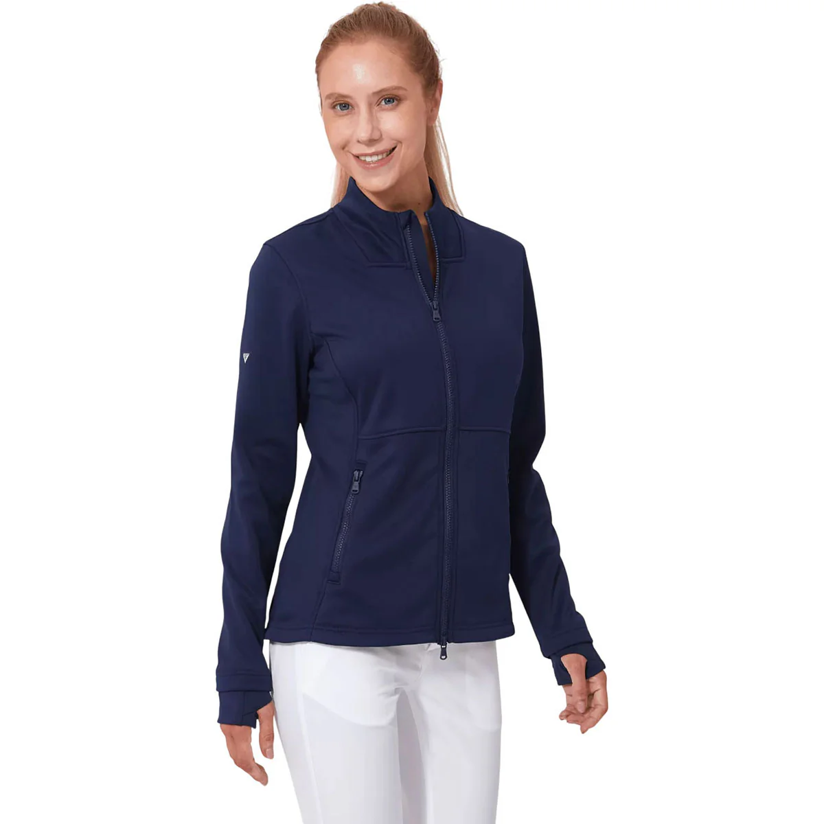 Levelwear Women's Navy Driven Jacket - Image 6
