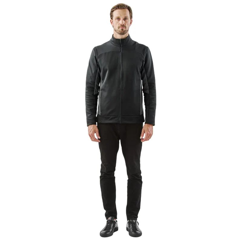 Stormtech Men's Black/Graphite Appaloosa Knit Jacket - Image 3