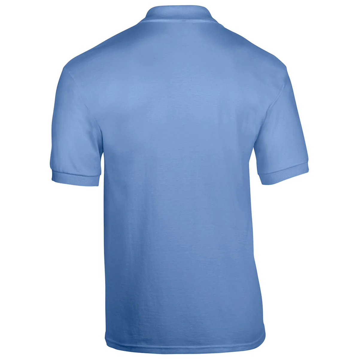 Gildan Men's Carolina Blue 6 oz. 50/50 Jersey Polo - Image 2