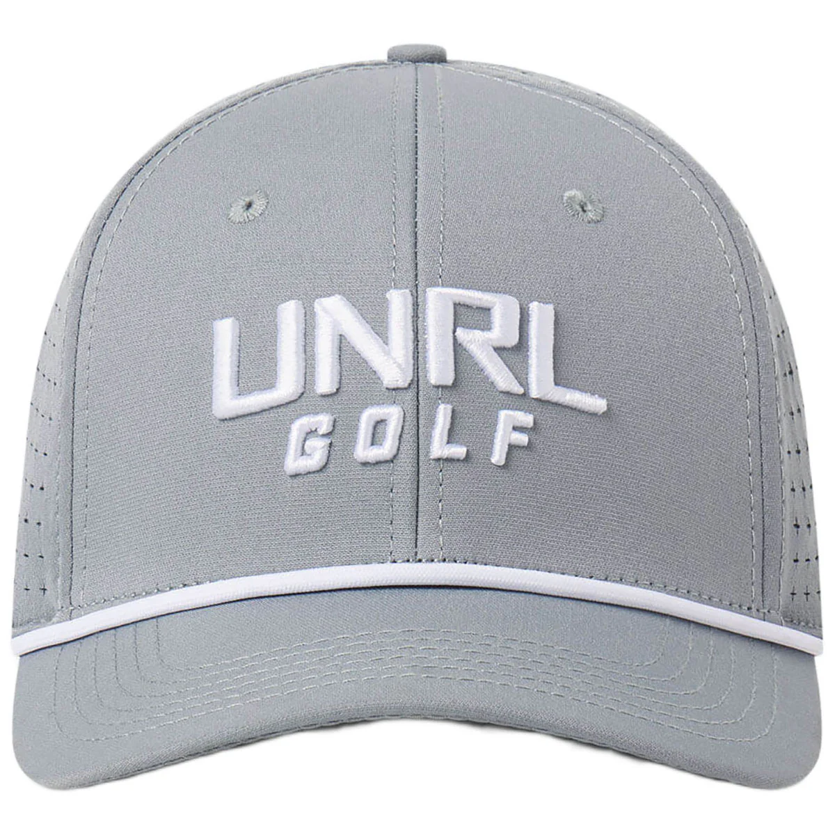 UNRL Cadet Gray Golf Primary Snapback - Mid-Pro - Image 2