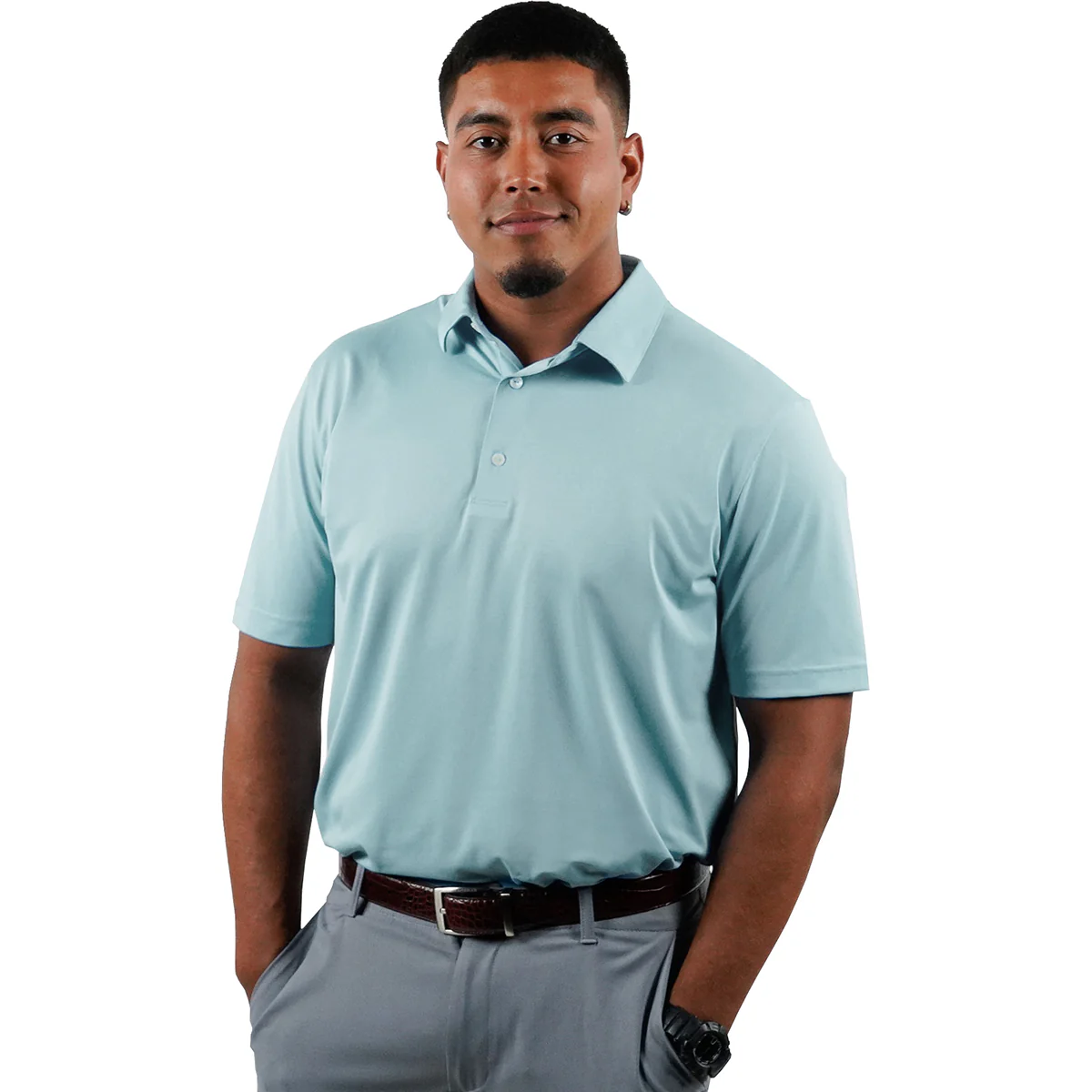 Greg Norman Men's Ocean Breeze Freedom Polo - Image 4