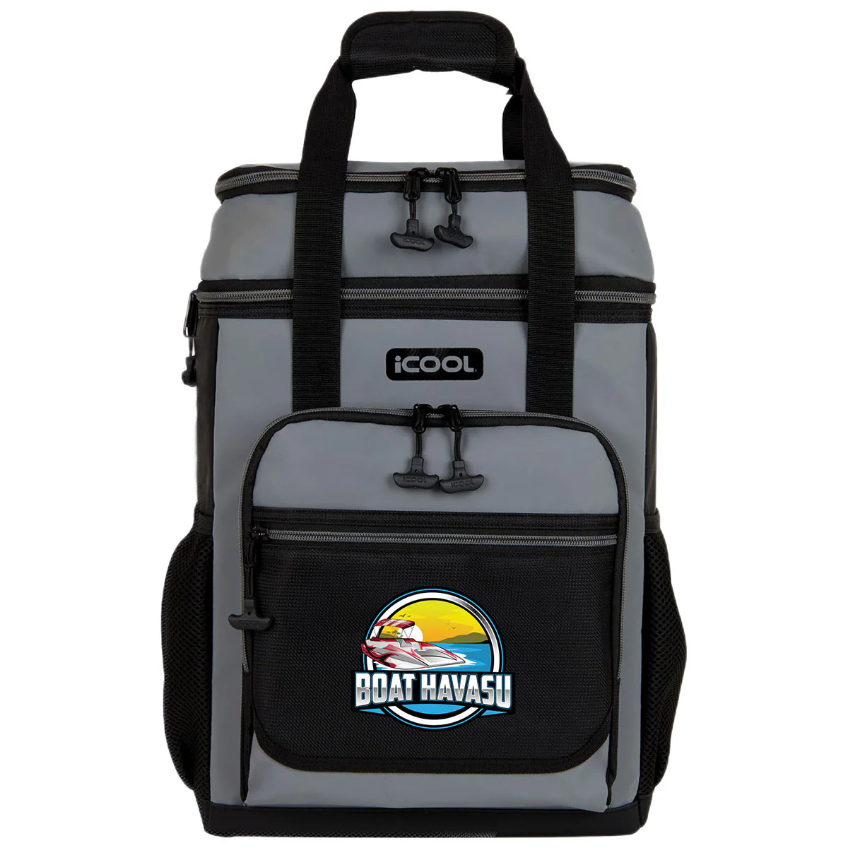 iCOOL Grey 24-Can Pinecrest Cooler Backpack