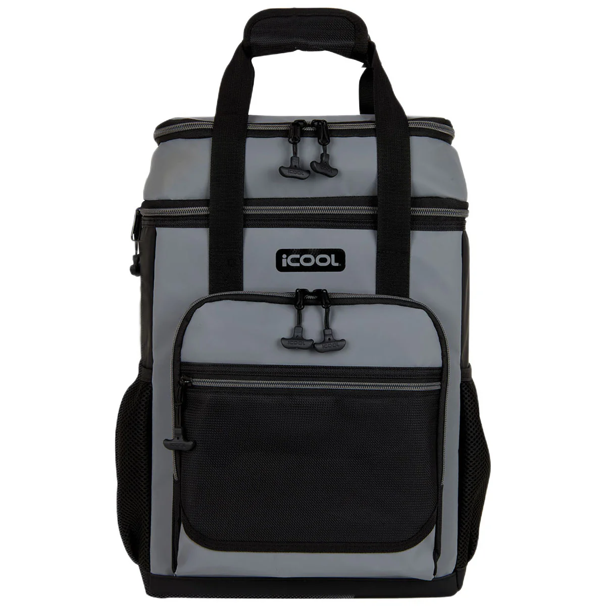 iCOOL Grey 24-Can Pinecrest Cooler Backpack - Image 2