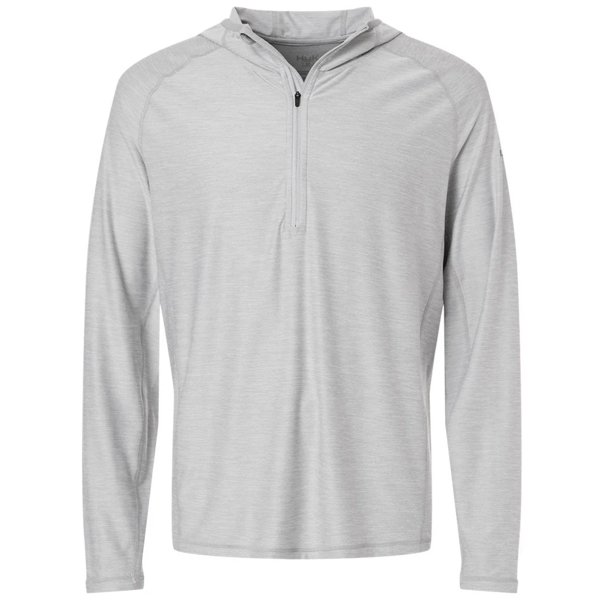 HUK Men's Harbor Mist Atoll Half-Zip Hooded Pullover
