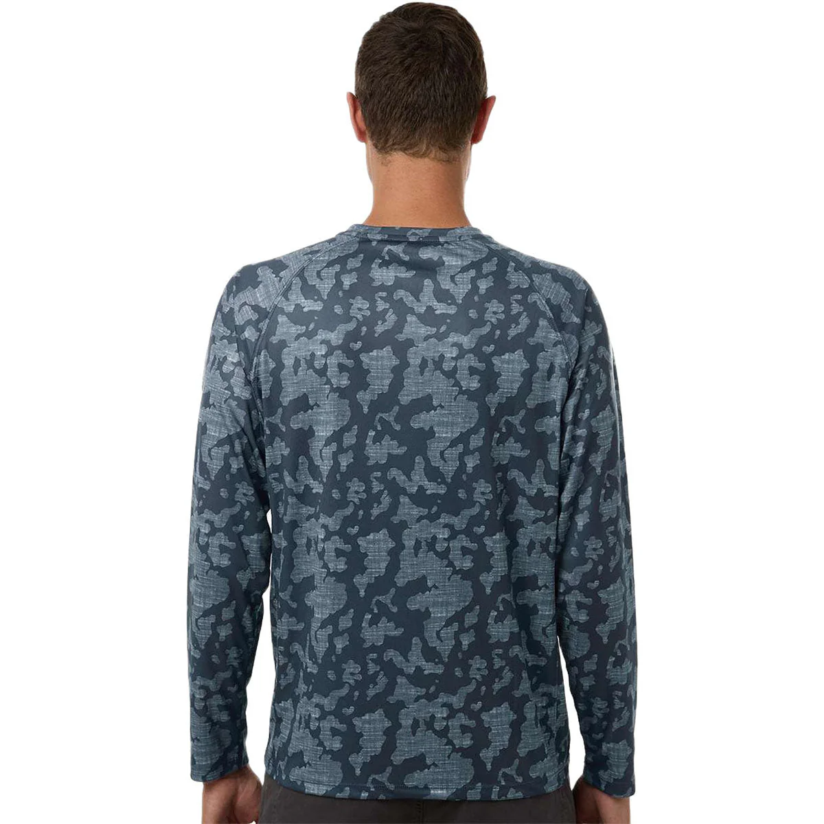 HUK Men's Sargasso Sea LoPro Running Lakes Long Sleeve T-Shirt - Image 4