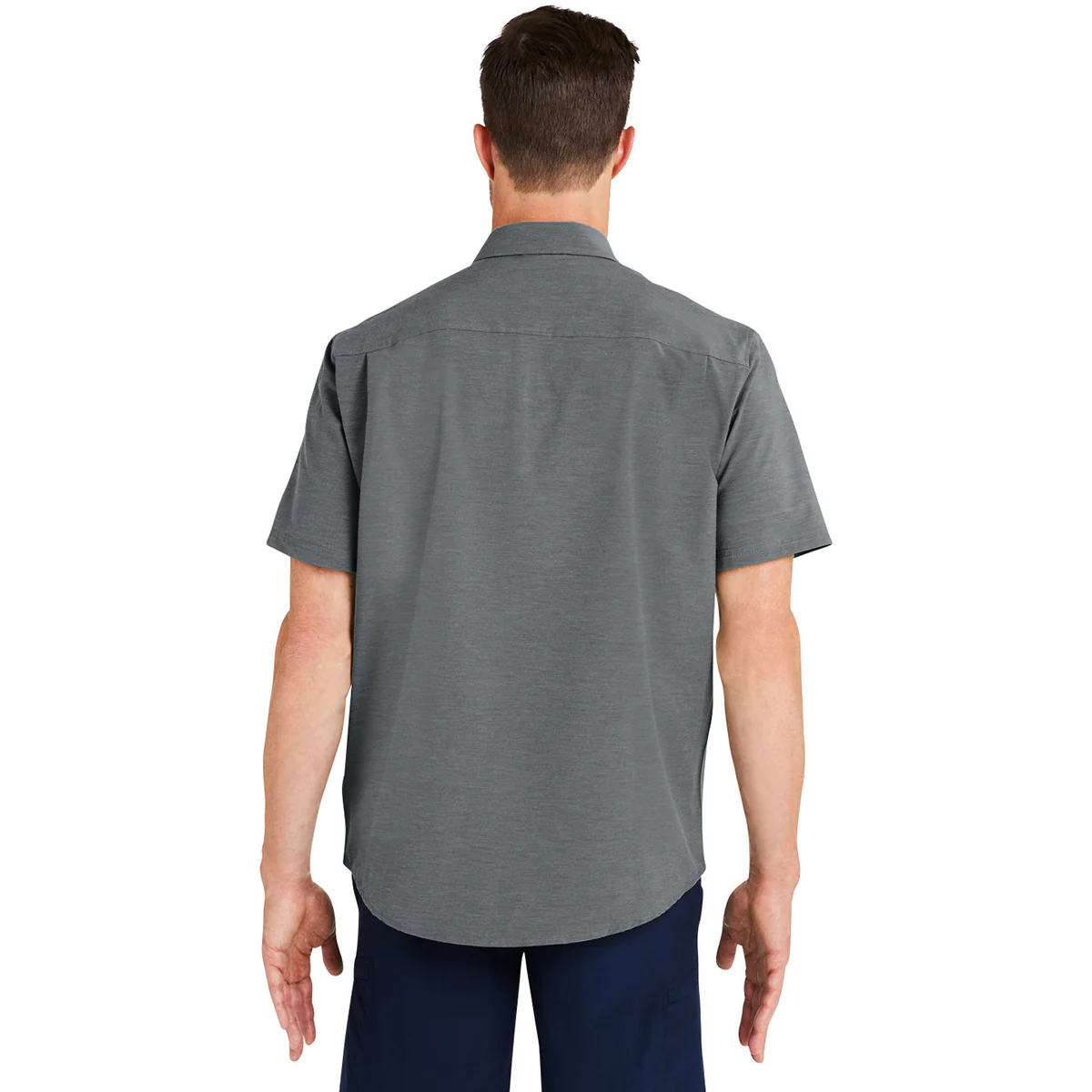 HUK Men's Volcanic Ash Kona Solid Short Sleeve Shirt - Image 5
