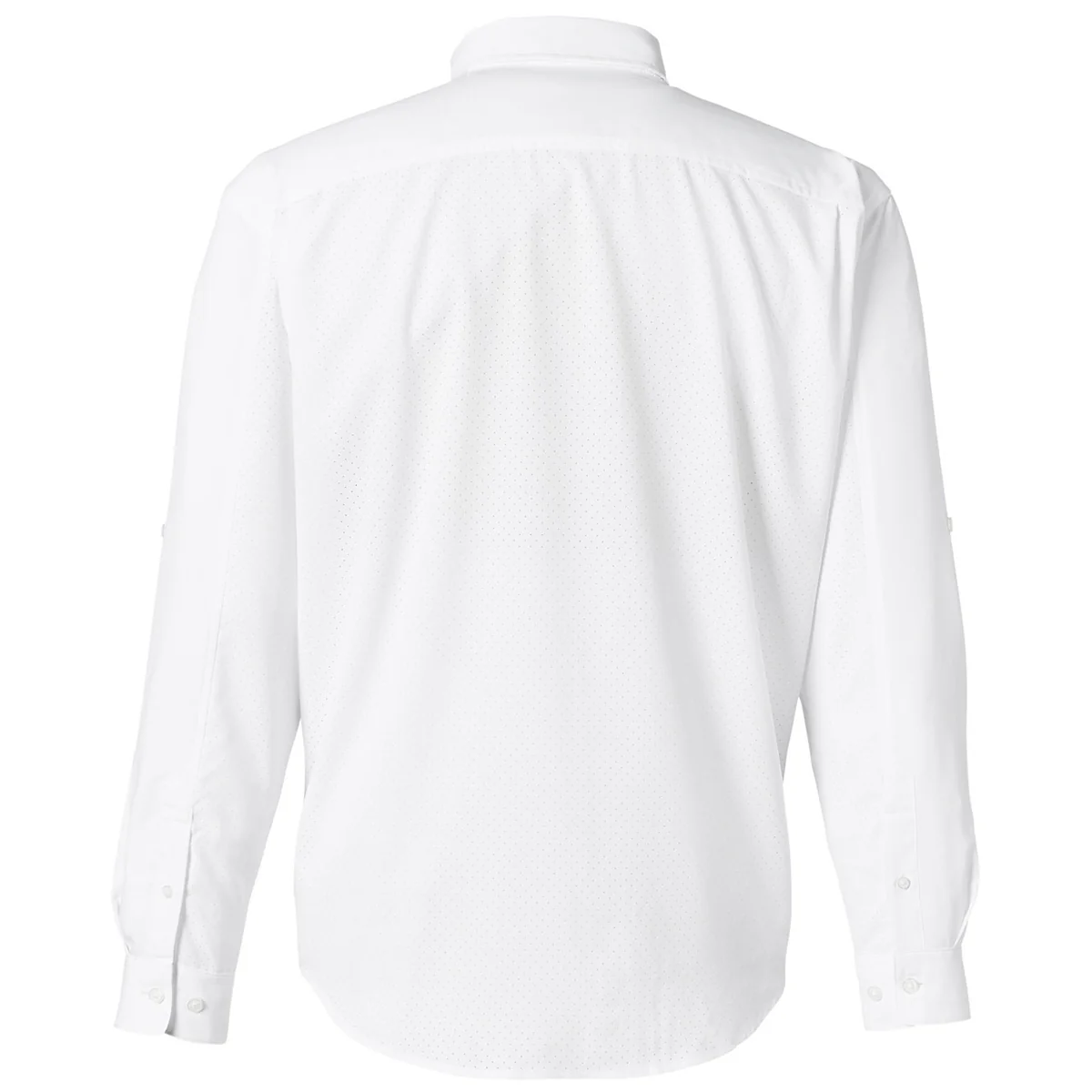 HUK Men's White Tide Point Long Sleeve Shirt - Image 2