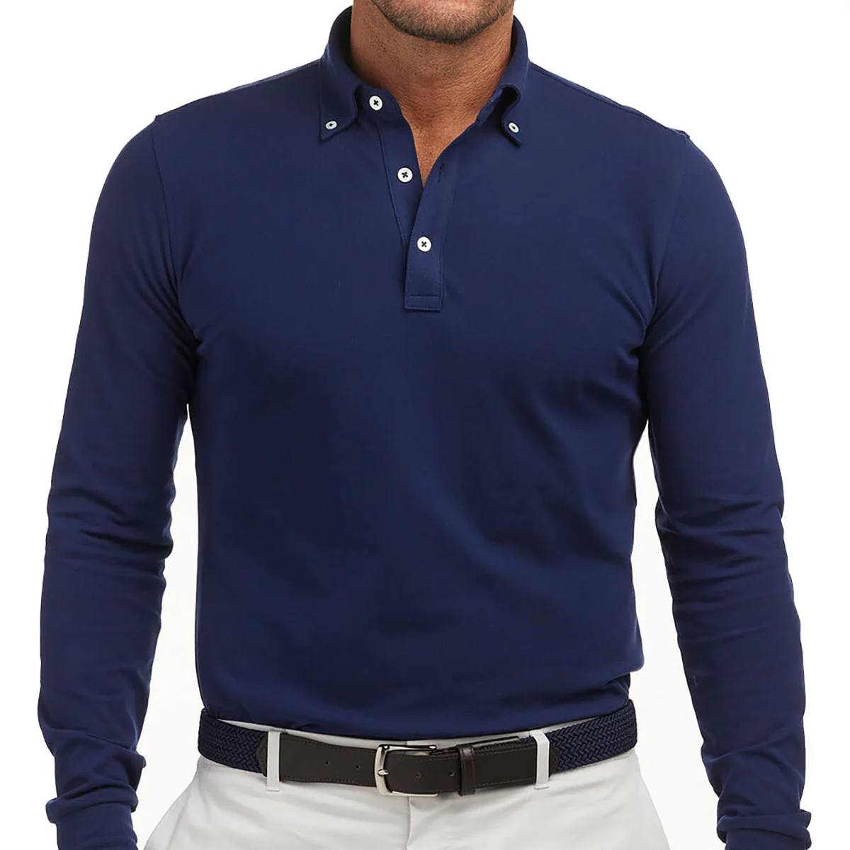 Holderness & Bourne Men's Navy The Burton Shirt