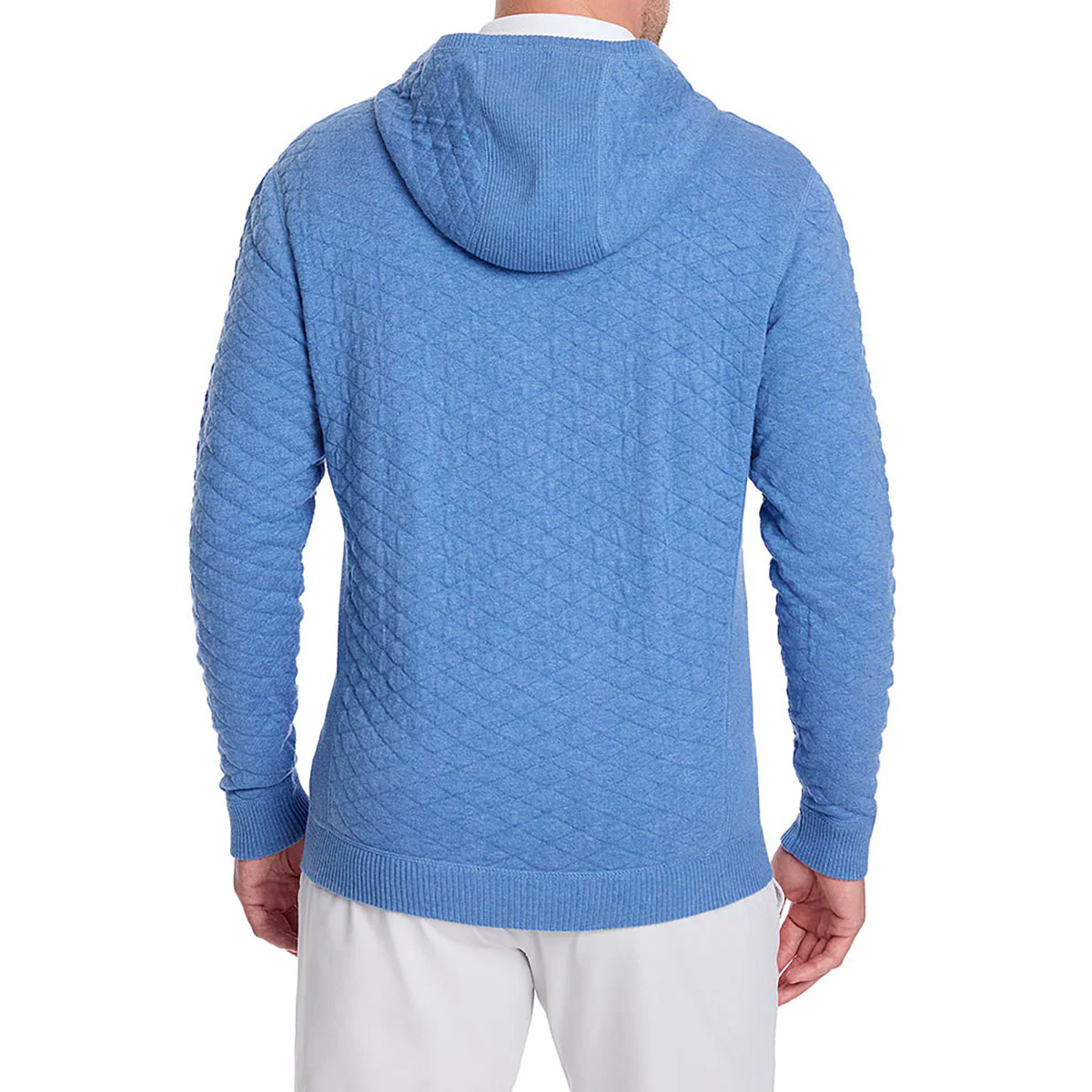 Holderness & Bourne Men's Heathered Marlin Blue The Wallace Sweater - Image 2