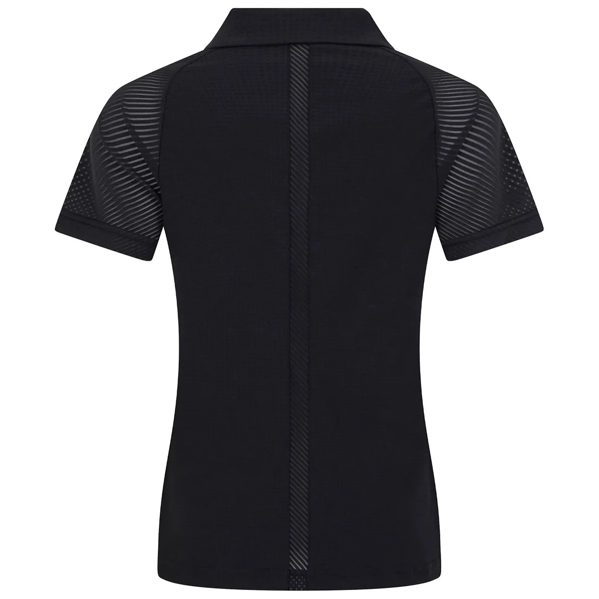 Levelwear Women's Black Tandem Polo - Image 2