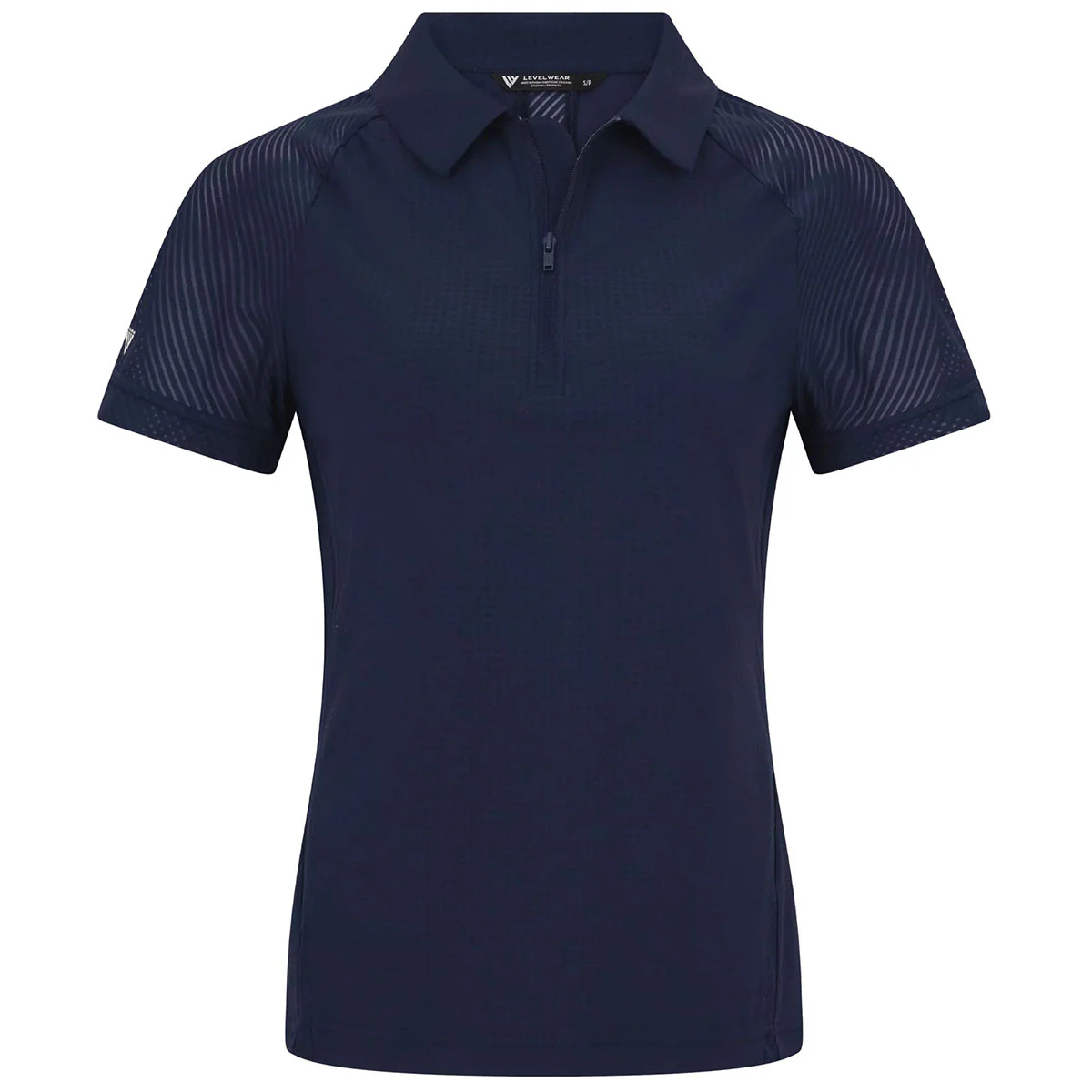 Levelwear Women's Navy Tandem Polo