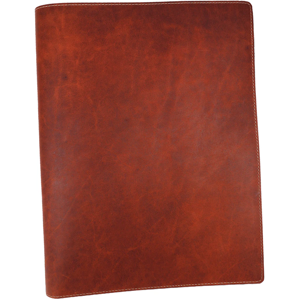 Heritage Gear Tan Leather Notepad Folio - Image 4