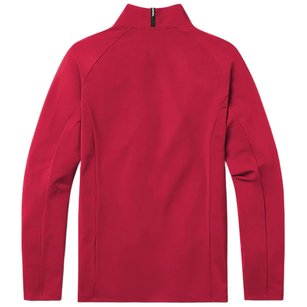 UNRL Men's Carmine Red Highlands Quarter Zip - Image 2