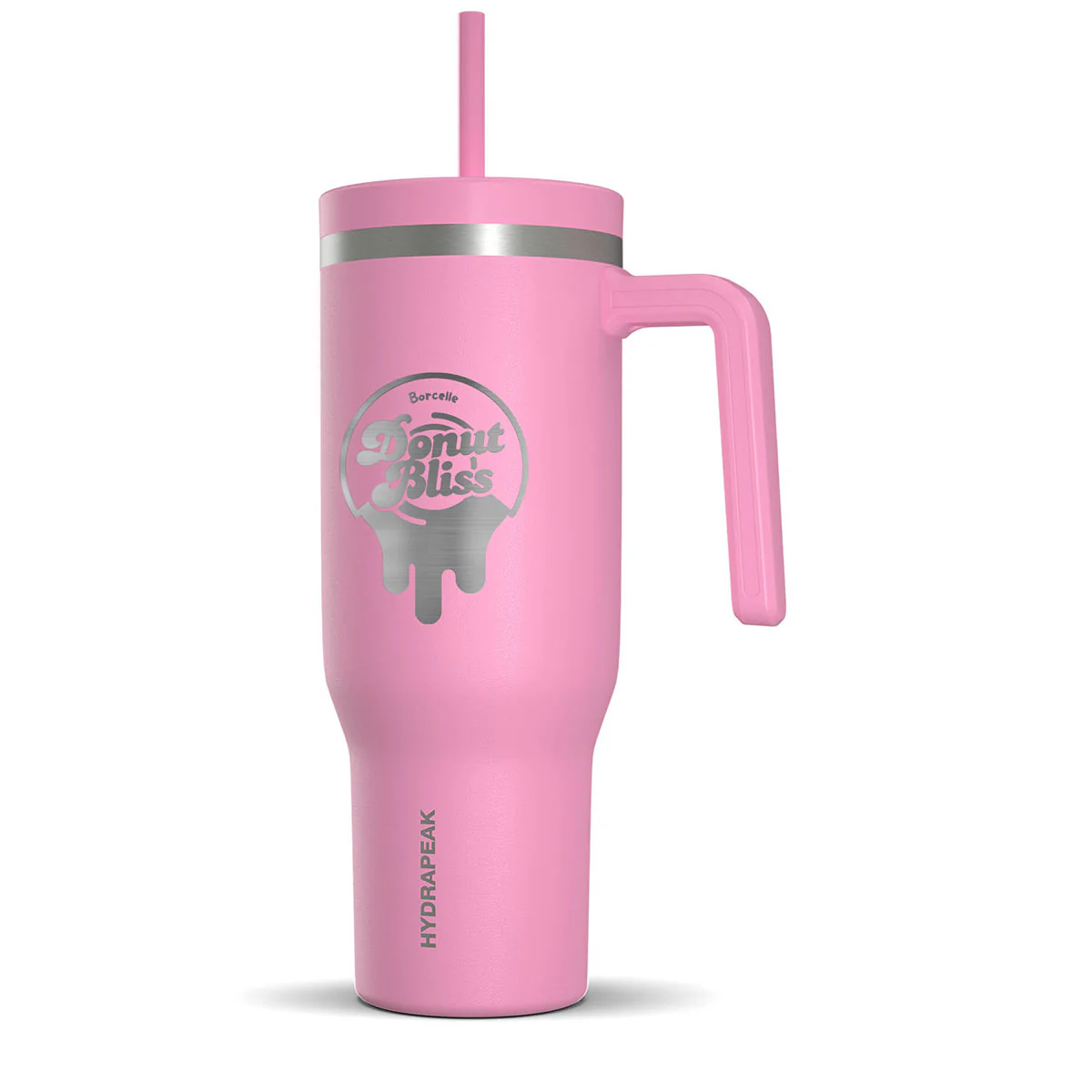 Hydrapeak Bubblegum 40 oz Voyager Travel Mug - Image 2
