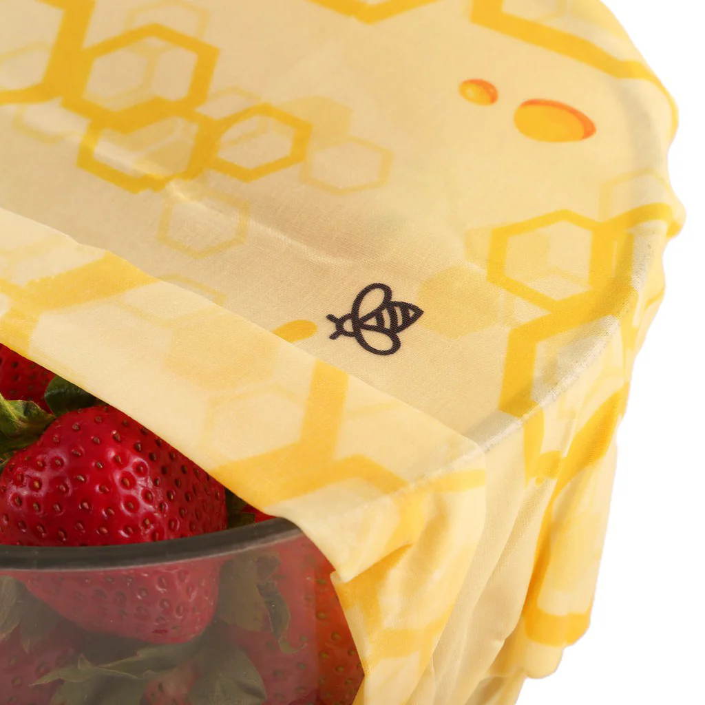 Beacon Yellow Honey Bee Beeswax Food Wraps - Image 5