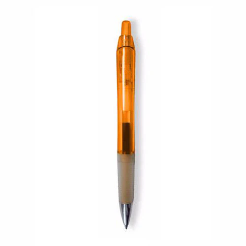 48-Hour BIC Clear Orange Intensity Clic Gel Pen with Blue Ink - Image 2
