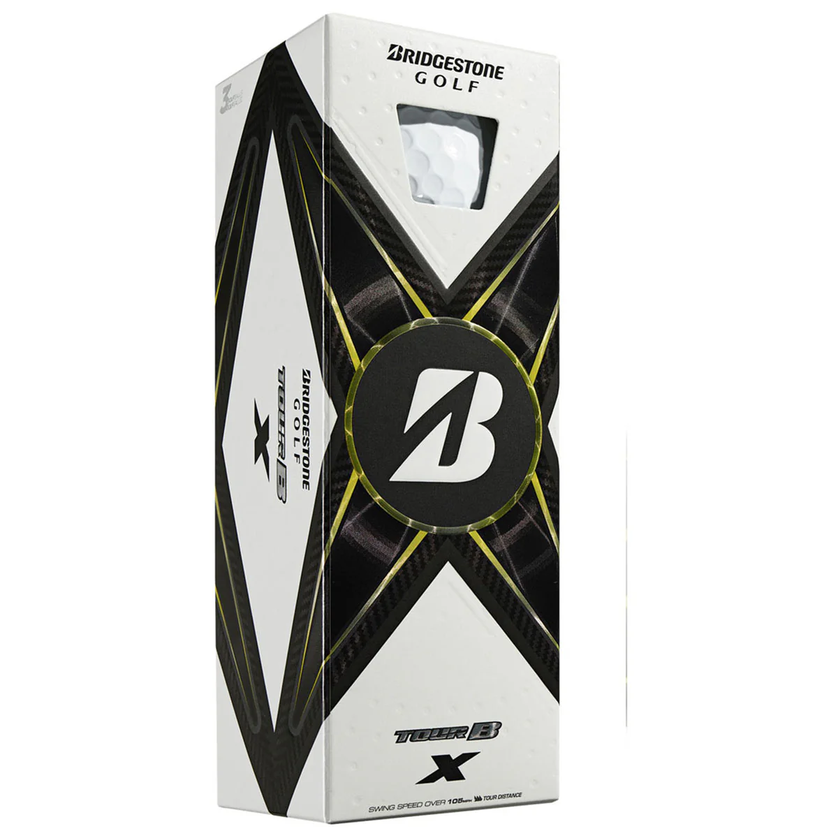 Bridgestone White Tour B X Golf Balls (One Dozen) - Image 4