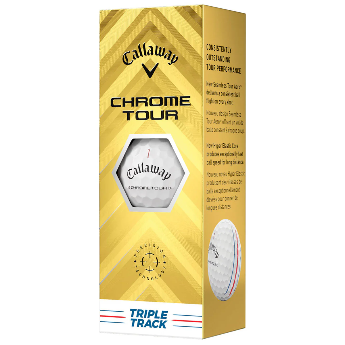 Callaway White Chrome Tour Triple Track Golf Balls (One Dozen) - Image 5
