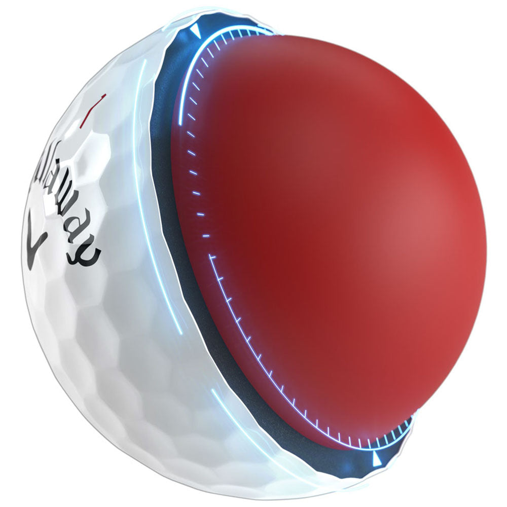 Callaway White Chrome Soft Golf Balls (Half Dozen) - Image 4