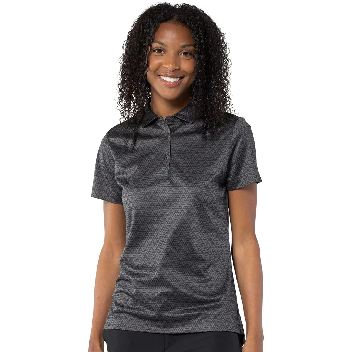 Levelwear Women's Charcoal System Polo - Image 4