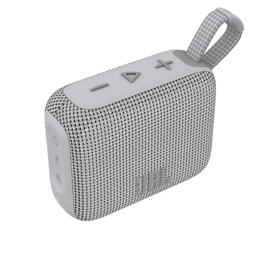 JBL White Go 4 Bluetooth Portable Speaker - Image 2